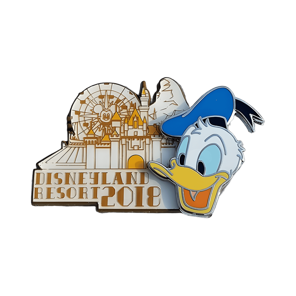 Donald Duck 2018 Logo Disney pin