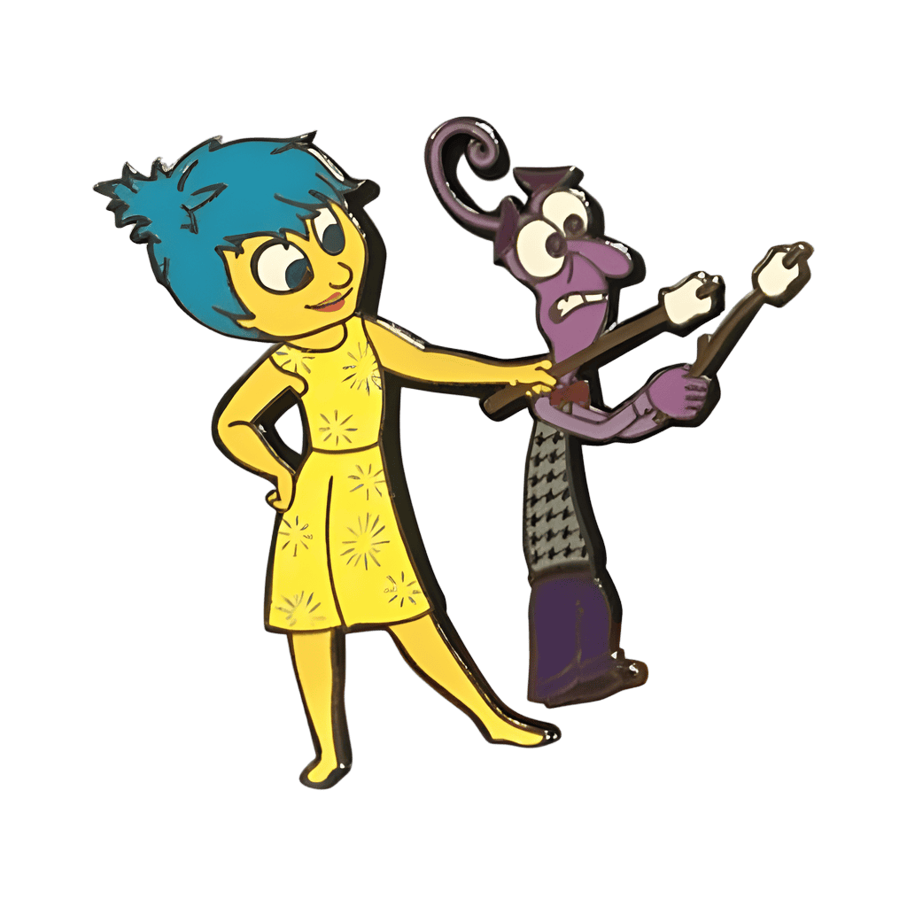 Joy and Fear Disney pin