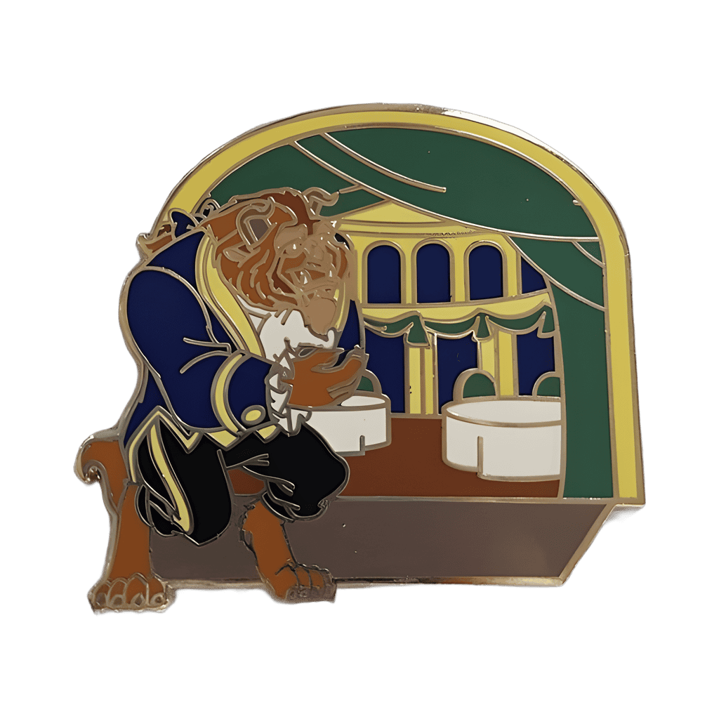 Beast at Be Our Guest Restaurant Disney pin