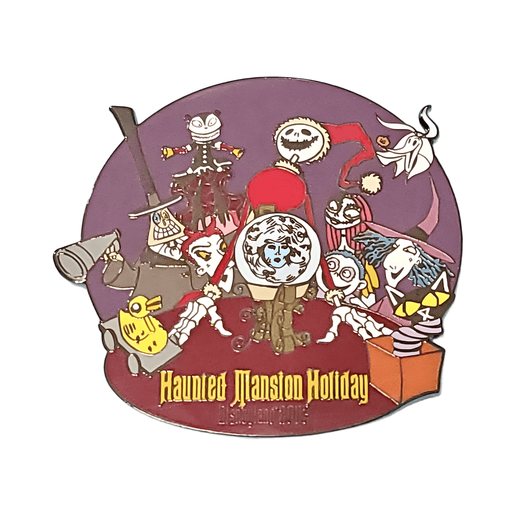Madame Leota and Nightmare Before Christmas Characters Disney pin