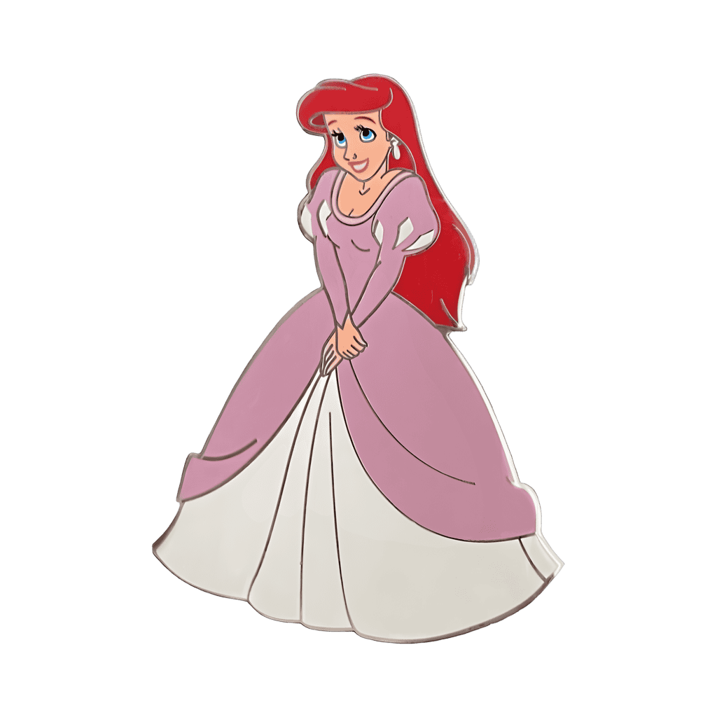 Ariel in Pink Dress Disney pin