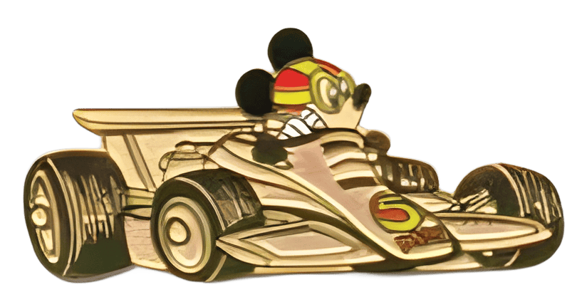 Mickey Mouse in Race Car Disney pin