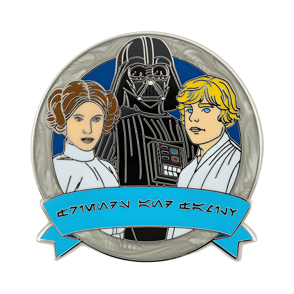 Friends & Family In Park Languages Mystery Set - Aurebesh Disney pin