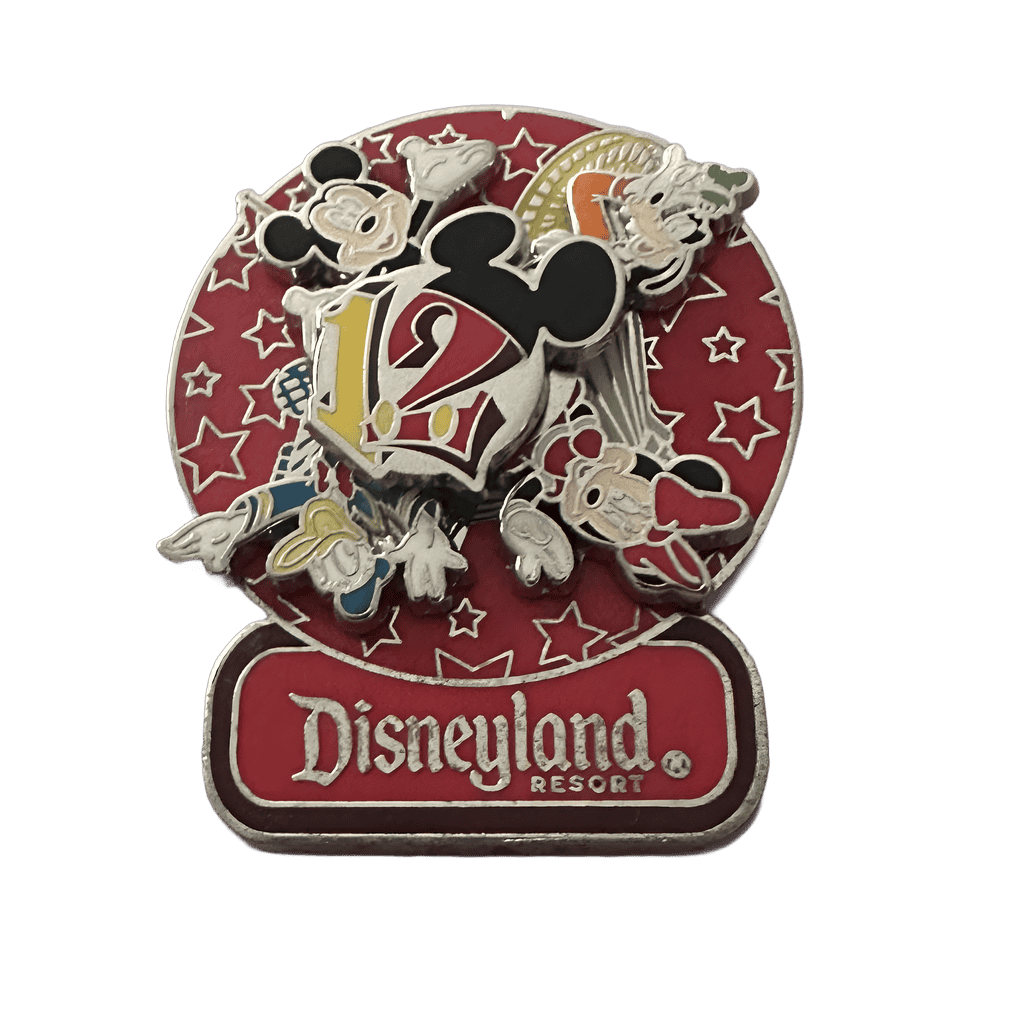 Mickey, Minnie, Donald, Goofy Spinner Disney pin