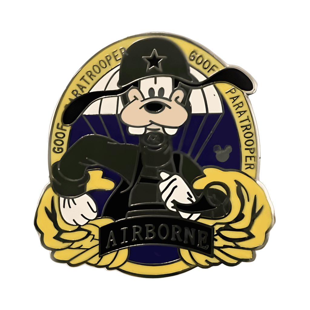 Airborne Disney pin