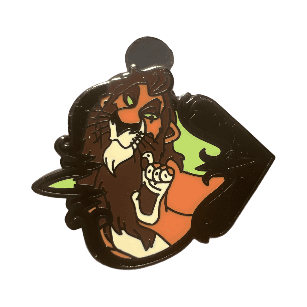Scar: pin 2 of 5 Disney pin