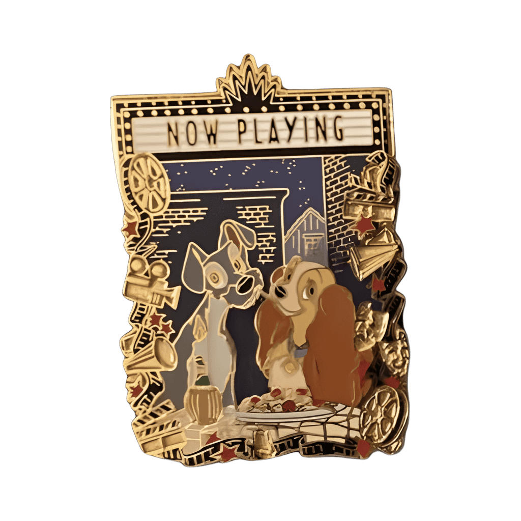 Lady & The Tramp Disney pin