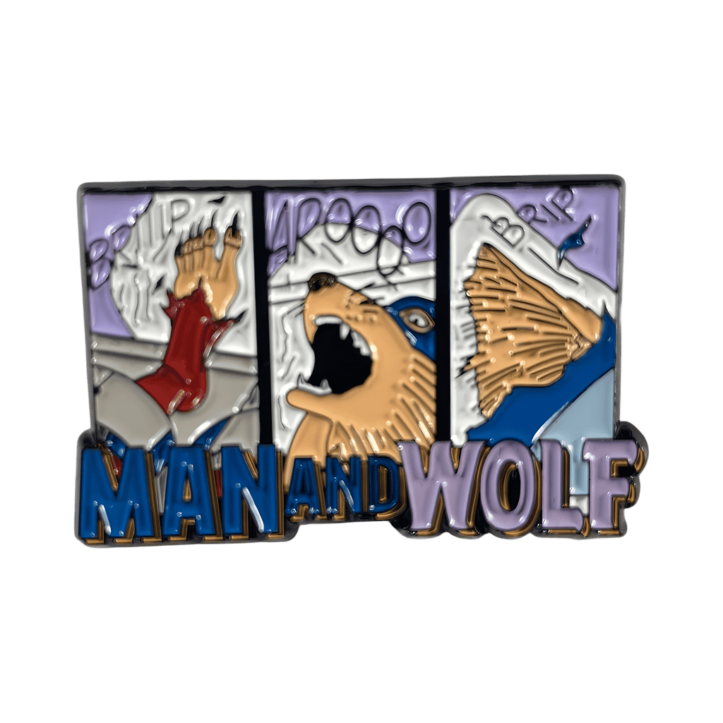 Man and Wolf Disney pin