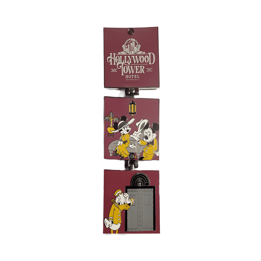 Tri-folding Pin Disney pin