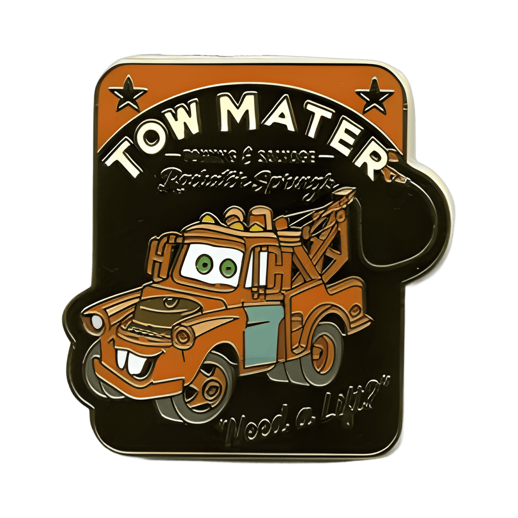 Tow Mater Towing & Salvage Disney pin
