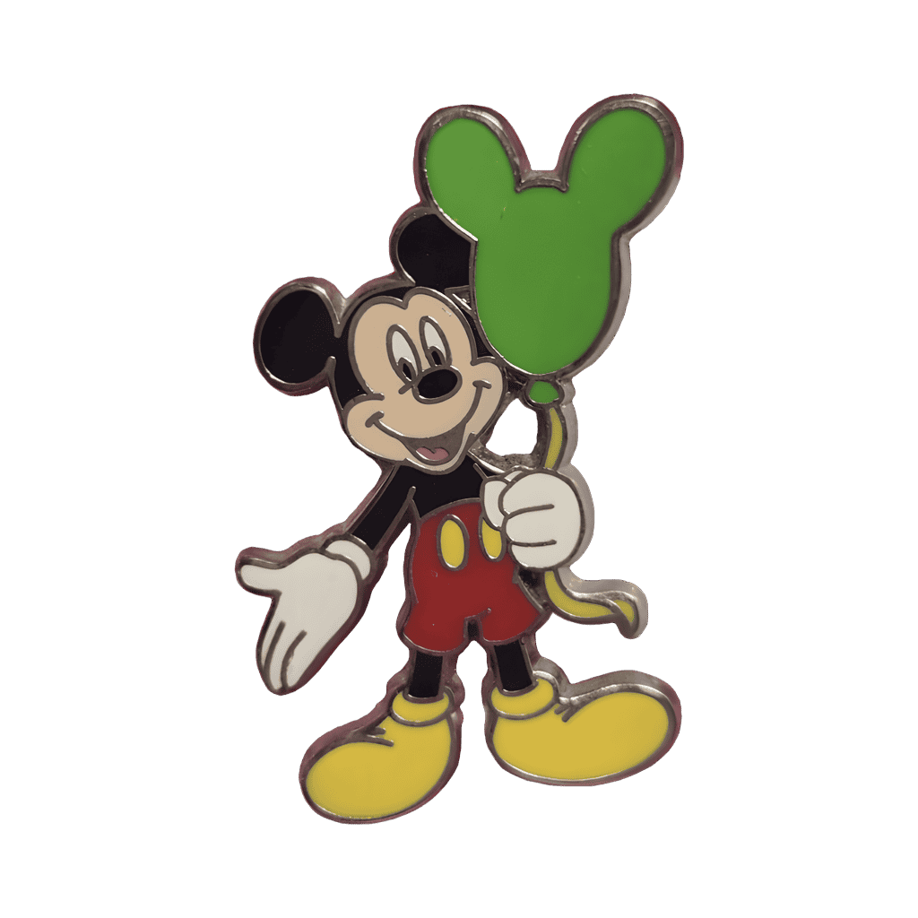 Passholder VoluntEar 2010 Set — Mickey with Green Balloon Disney pin