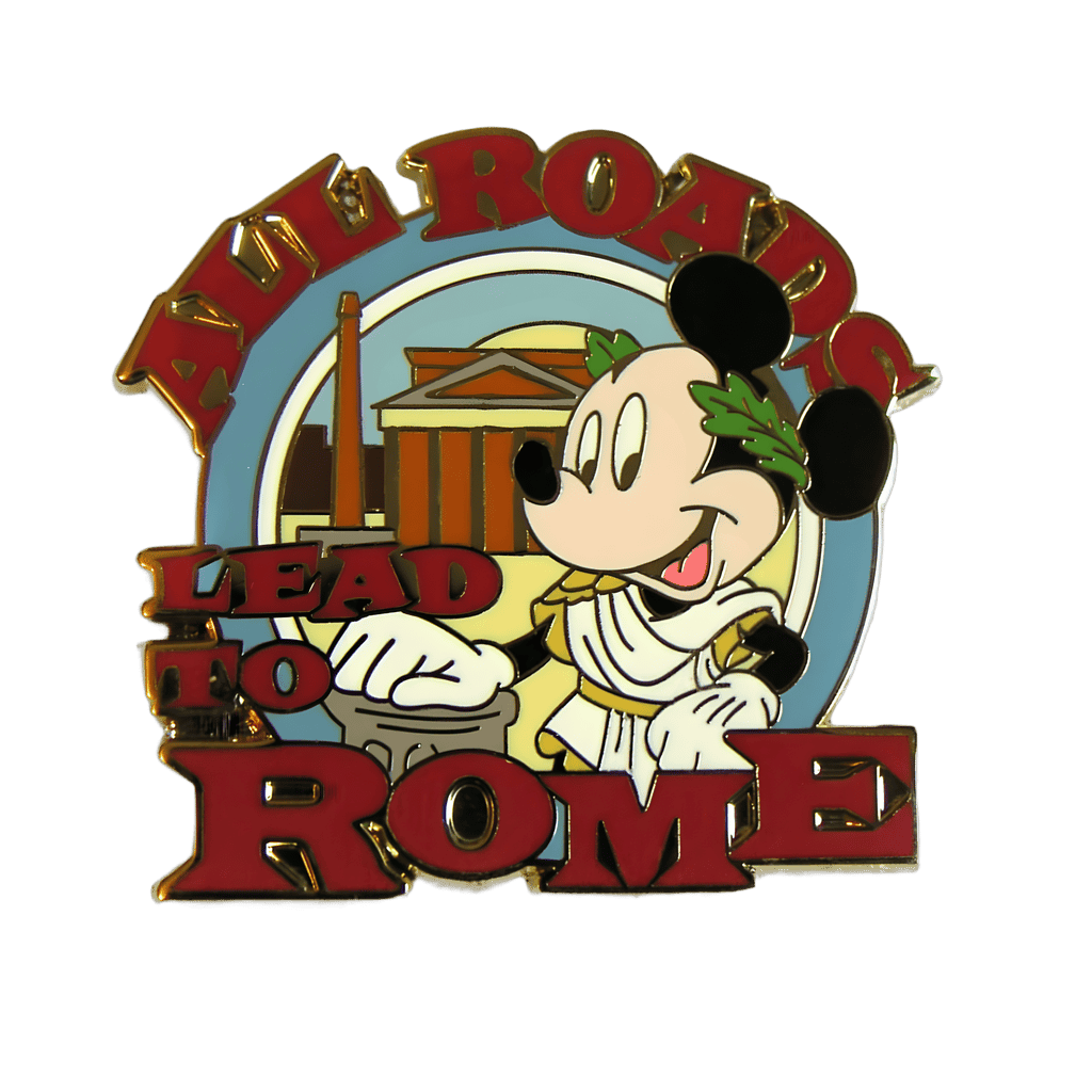 Roman Mickey - All Roads Lead to Rome Disney pin