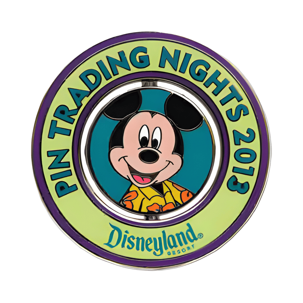 Hawaiian Shirt Mickey Spinner Disney pin