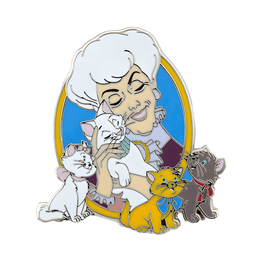 Our Best Friends Are Family Too Mystery Set - Madame Bonfamille and Aristocats Disney pin