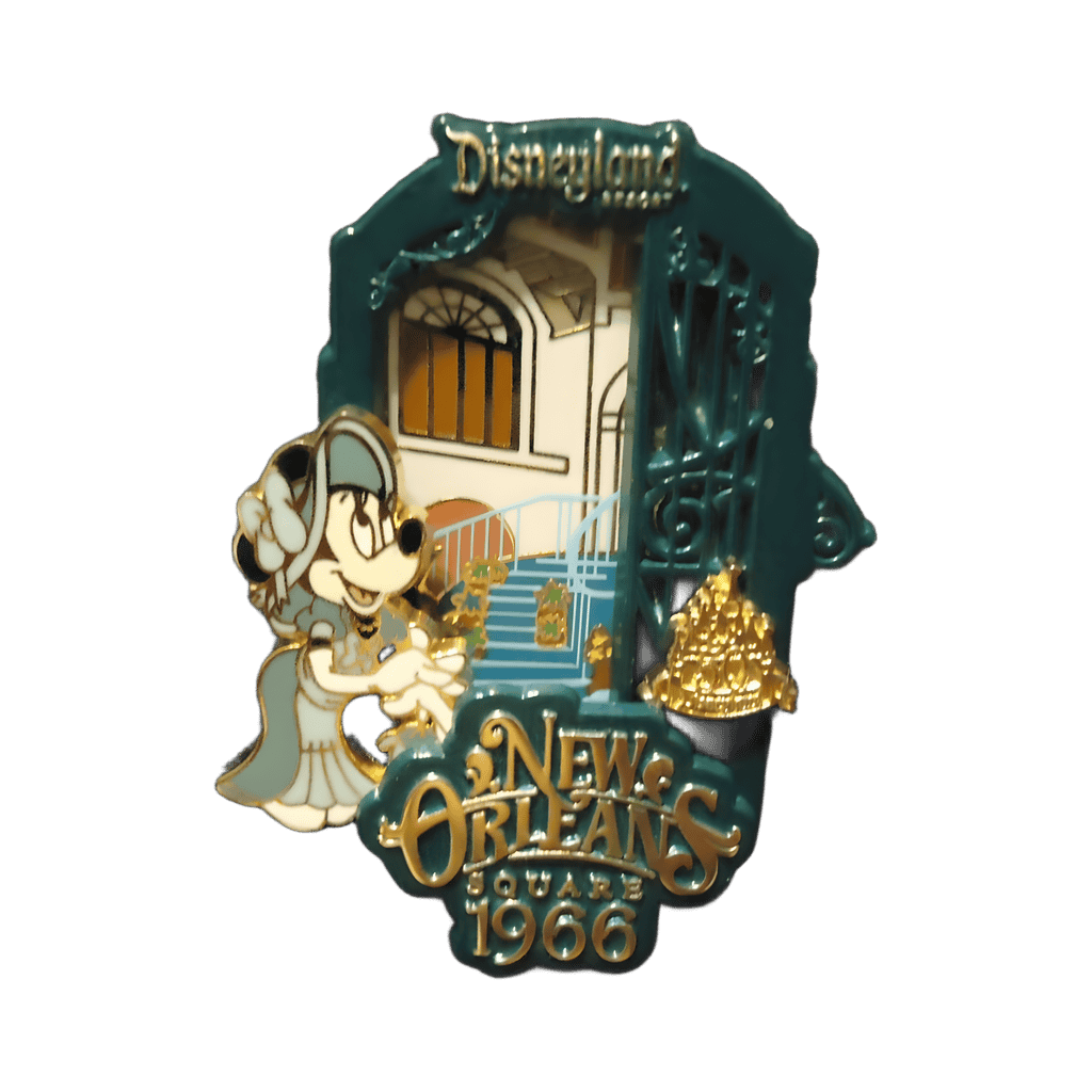 1966 - New Orleans Square Opens Disney pin