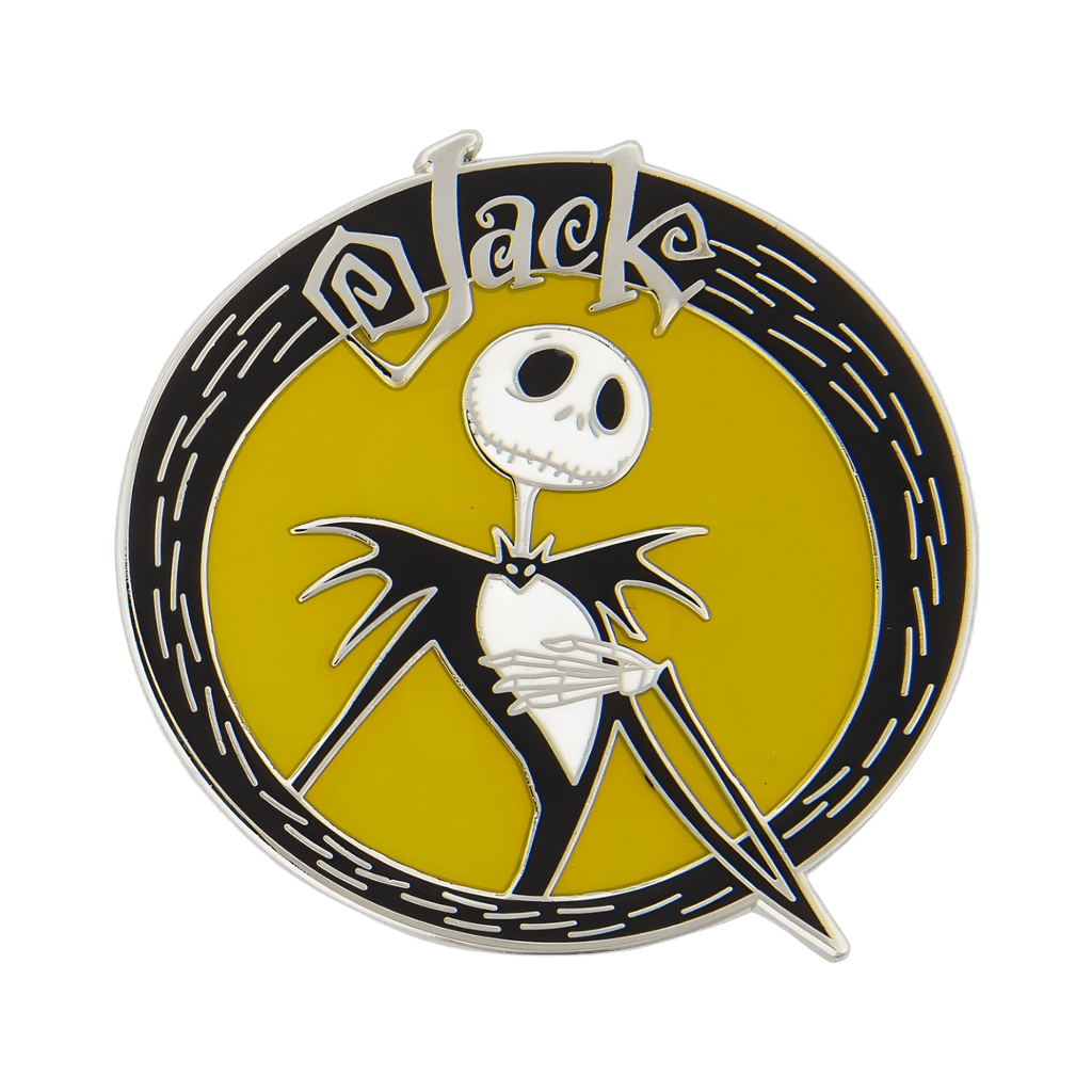 Jack Skellington Name Frame Disney pin