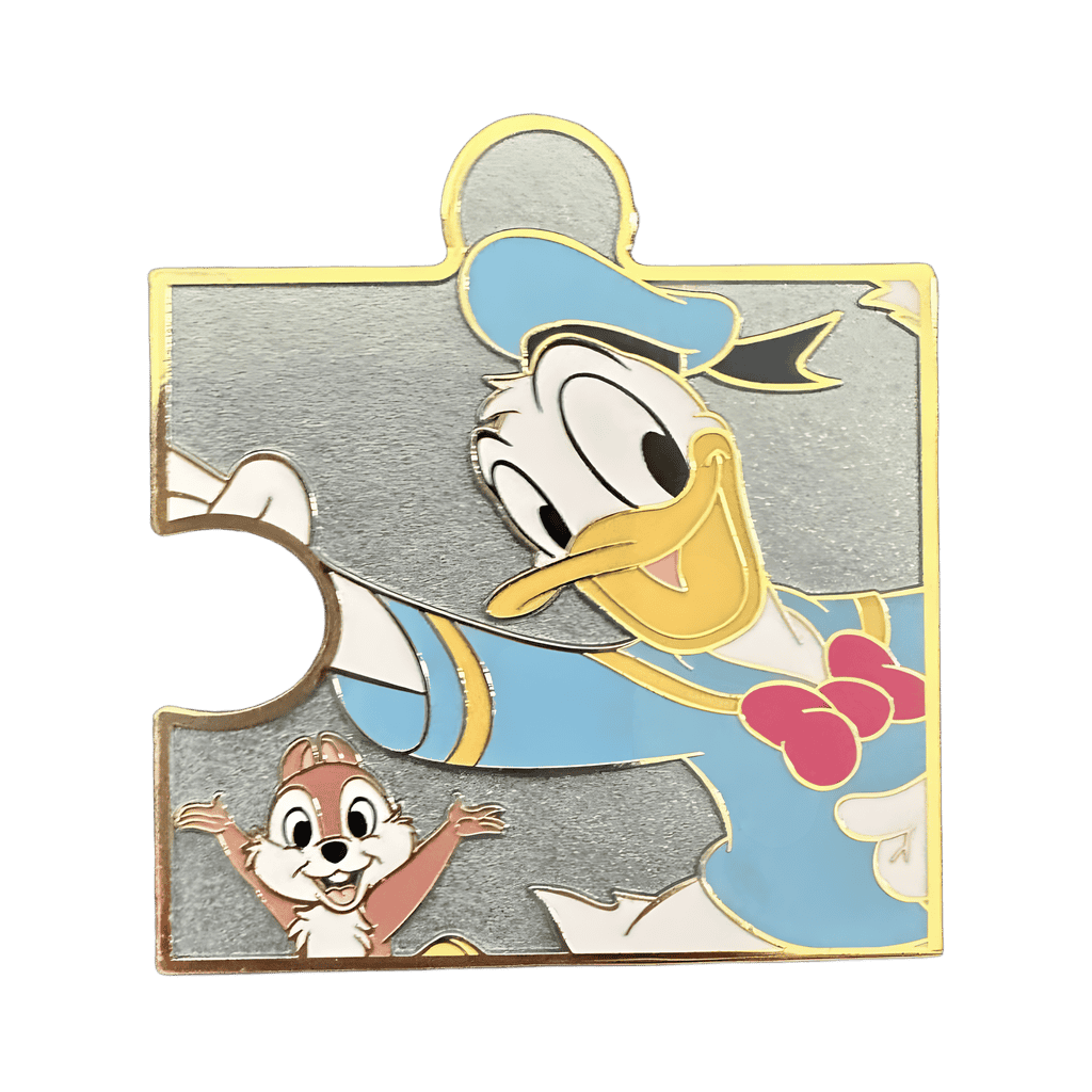 Donald Duck and Chip Disney pin