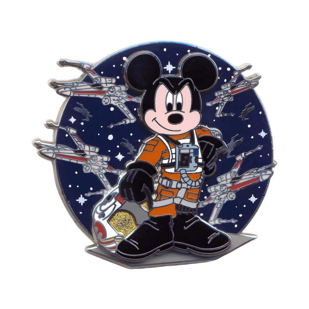 Mickey Mouse as an X-Wing Pilot Disney pin
