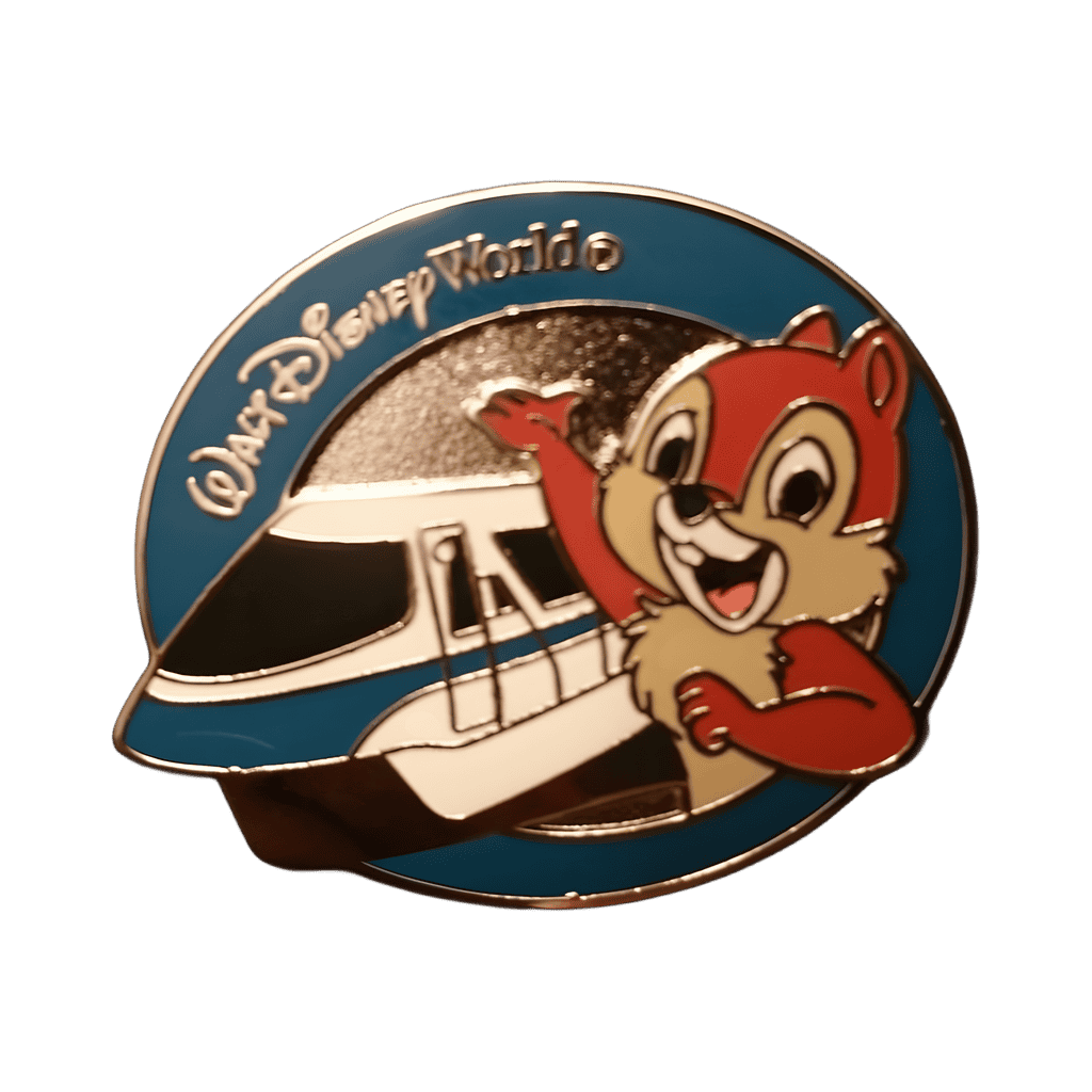 Chip - Monorail Blue Disney pin