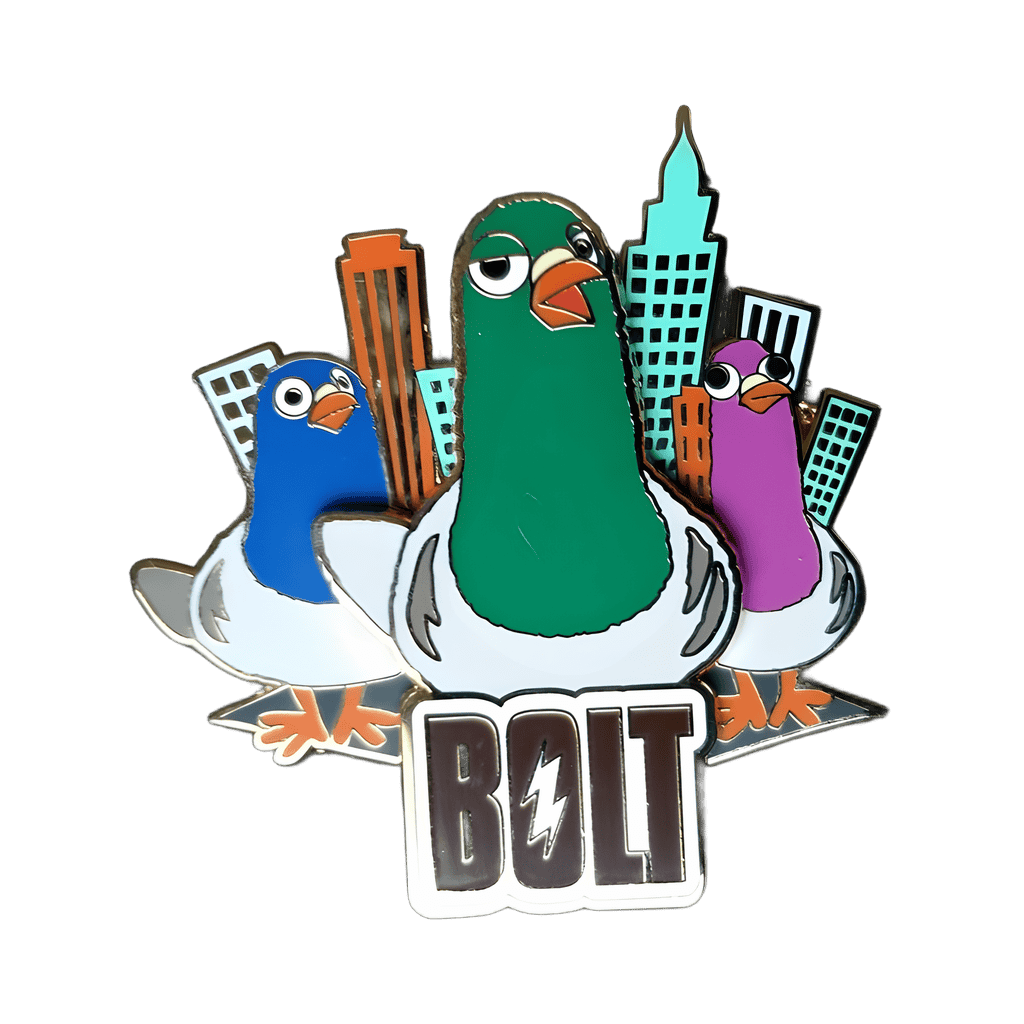 Pigeons Disney pin