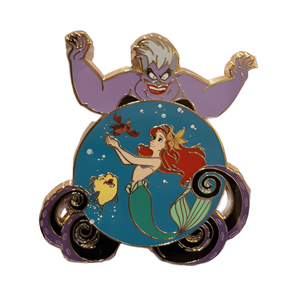 Ariel and Ursula (Unreleased) Disney pin