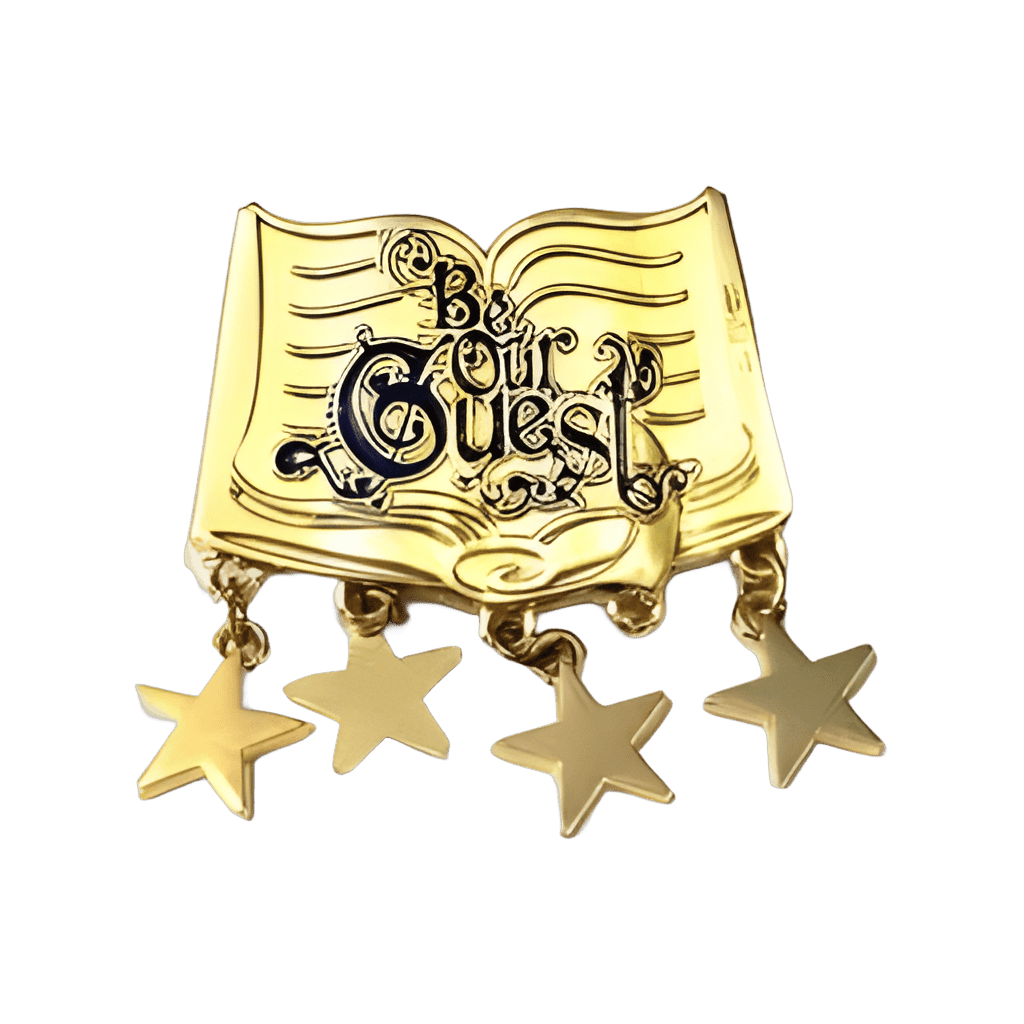 Be Our Guest Book Disney pin