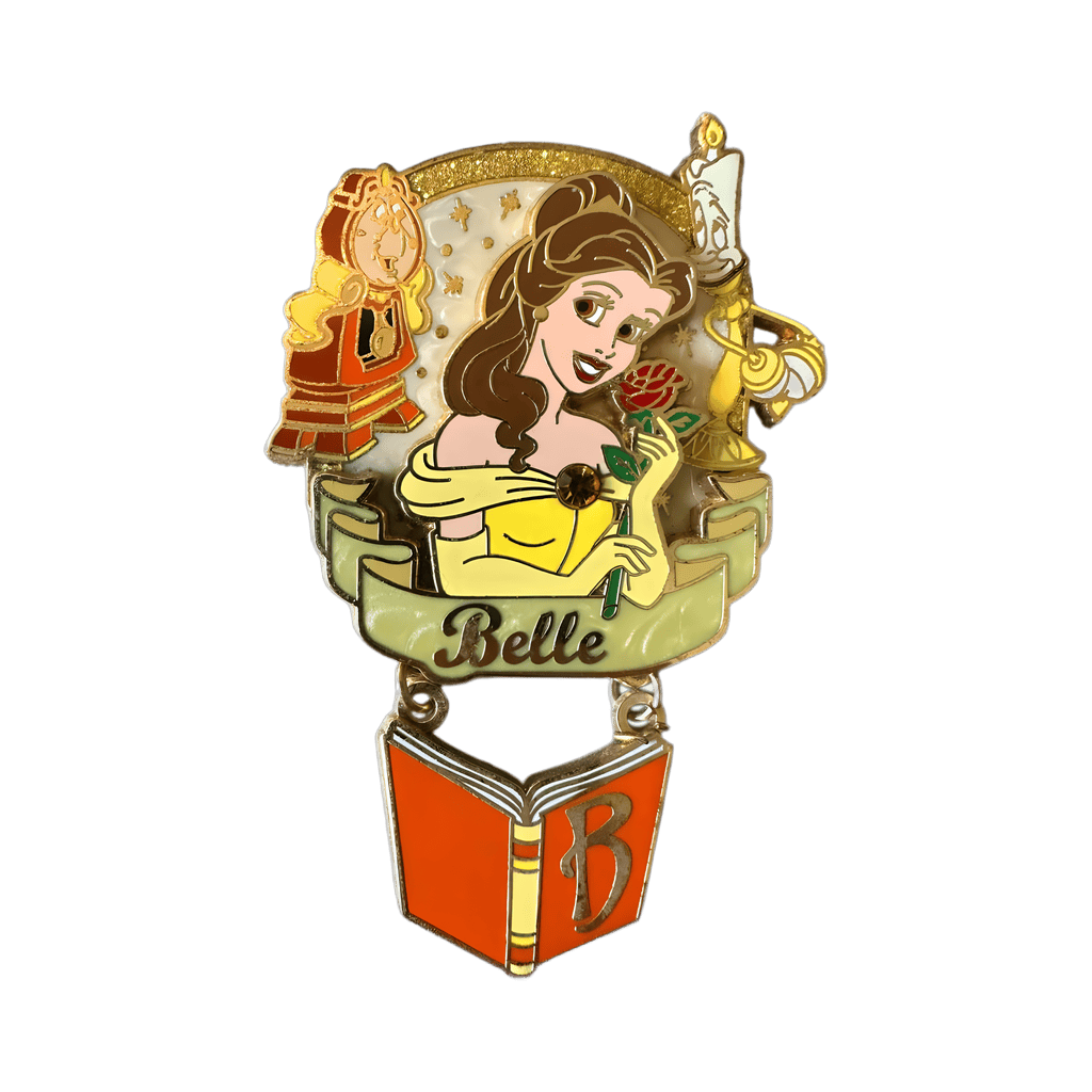 Belle Dangle Disney pin