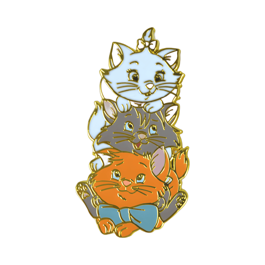 Aristocats Kittens Stack Disney pin