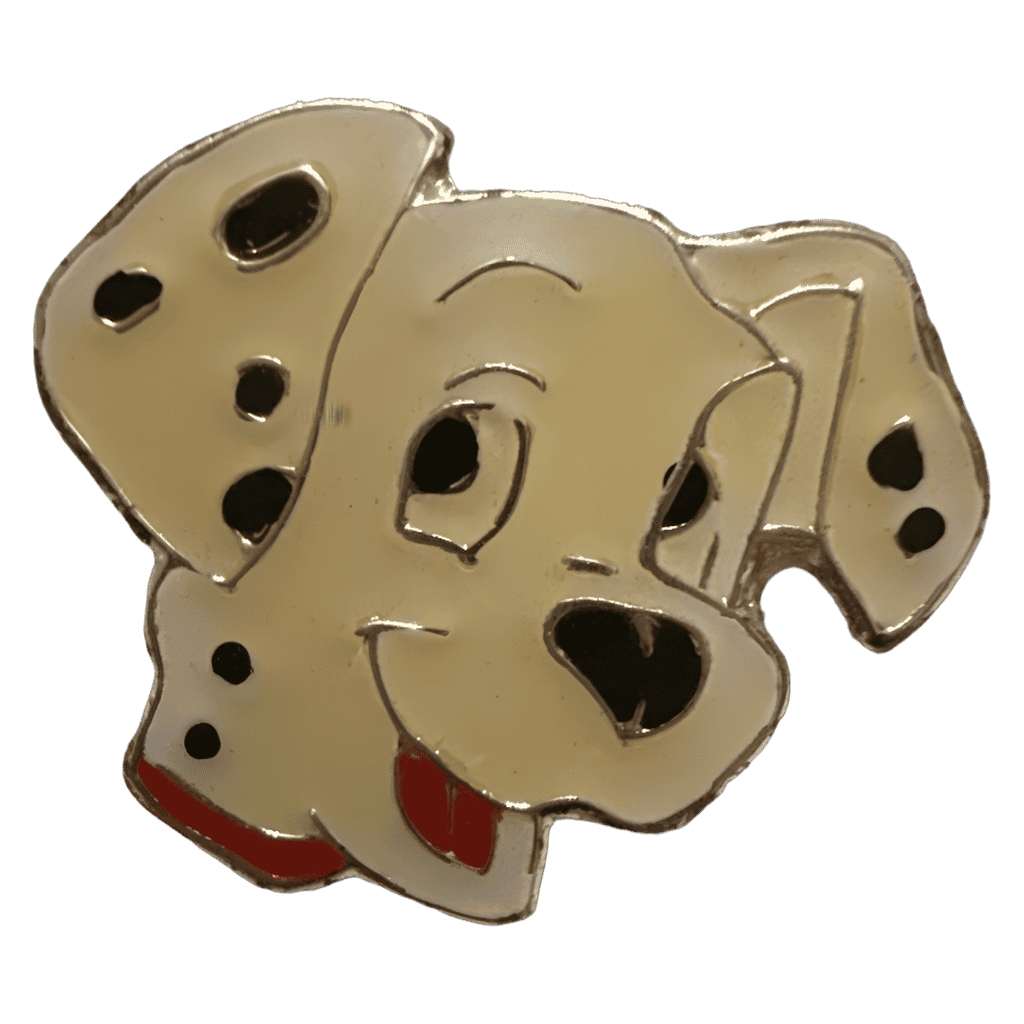 101 Dalmatians Puppy Head Disney pin