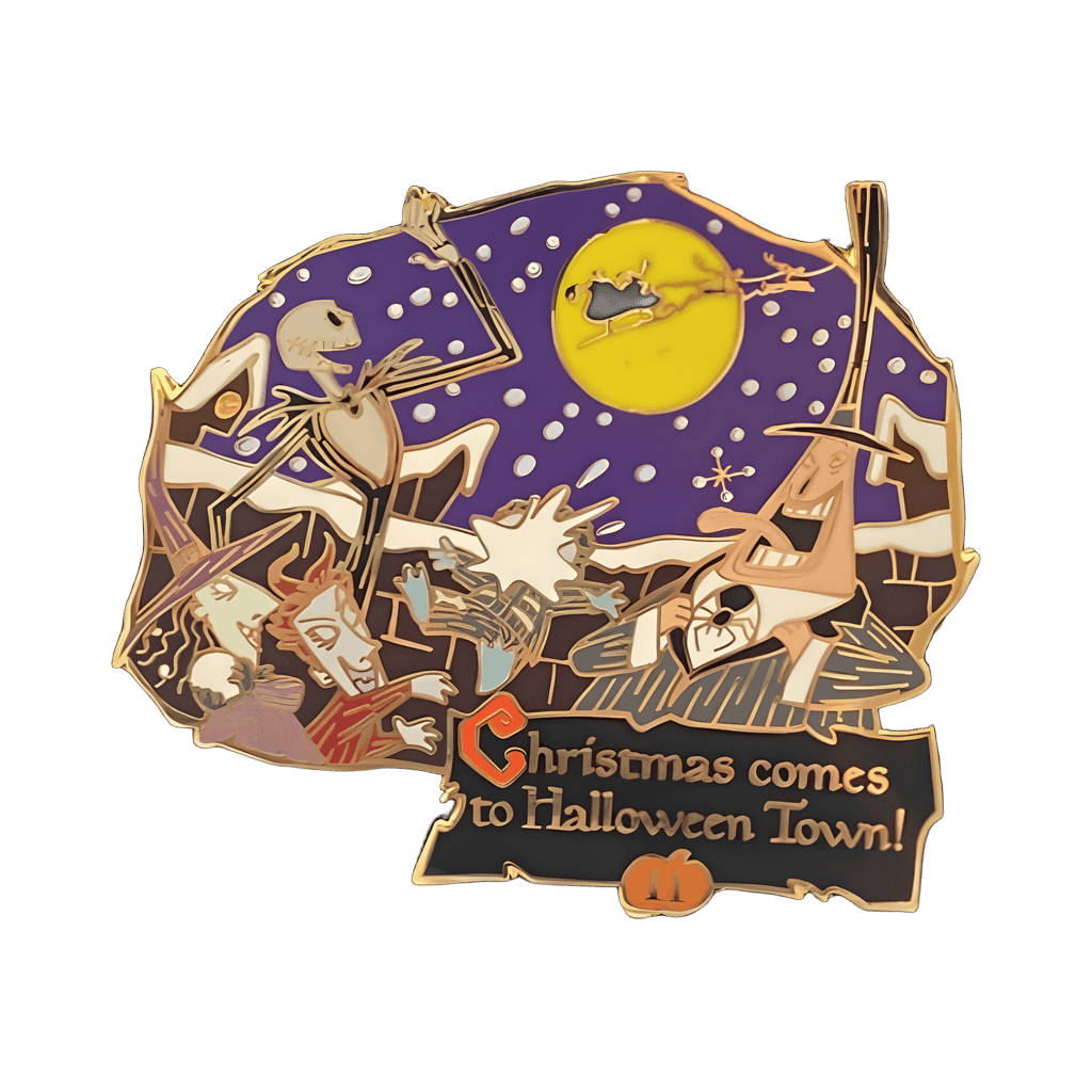 Christmas comes to Halloween Town! Disney pin
