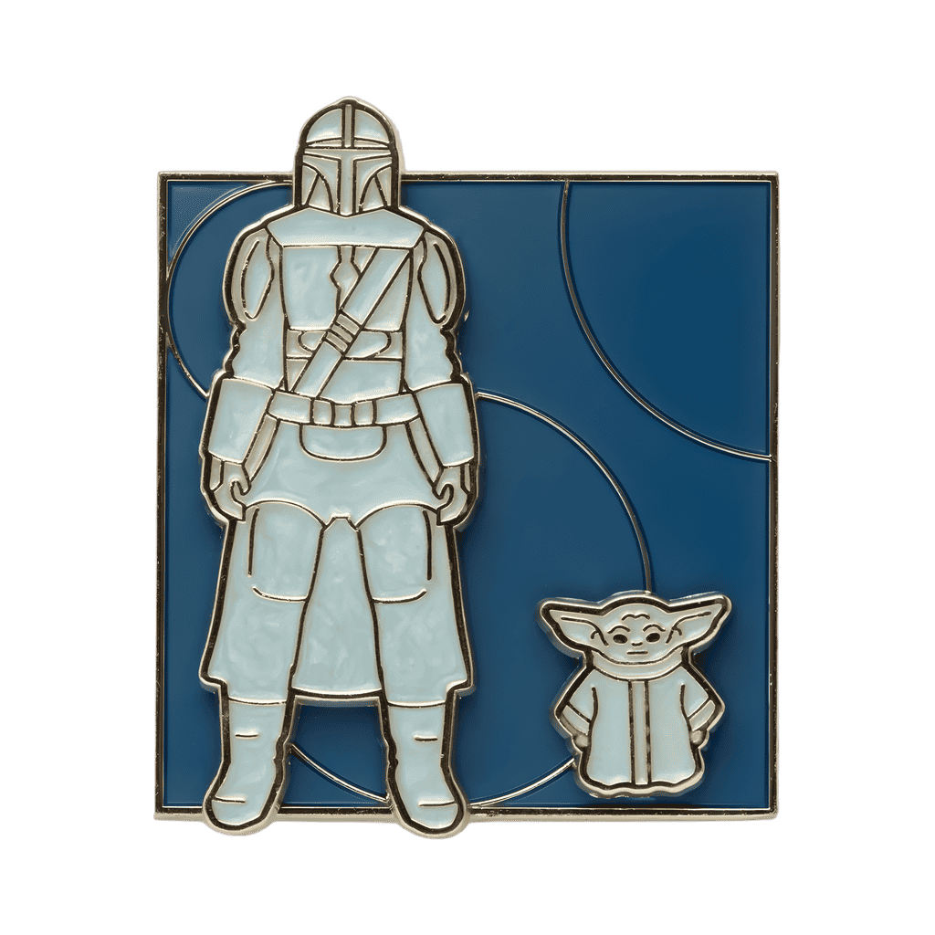 Din Djarin and Grogu Disney pin