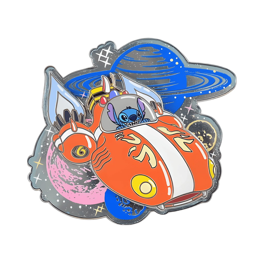 Amazon Exclusive - Lilo & Stitch - Stitch on a Space Ship Disney pin