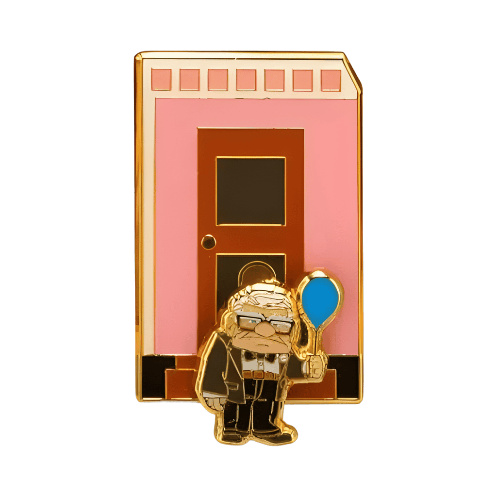 Sliding Carl with Balloon Disney pin
