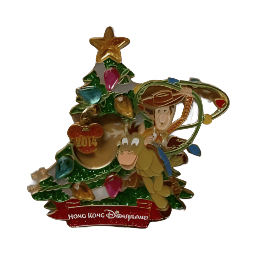 Christmas Tree - Woody & Bullseye Disney pin