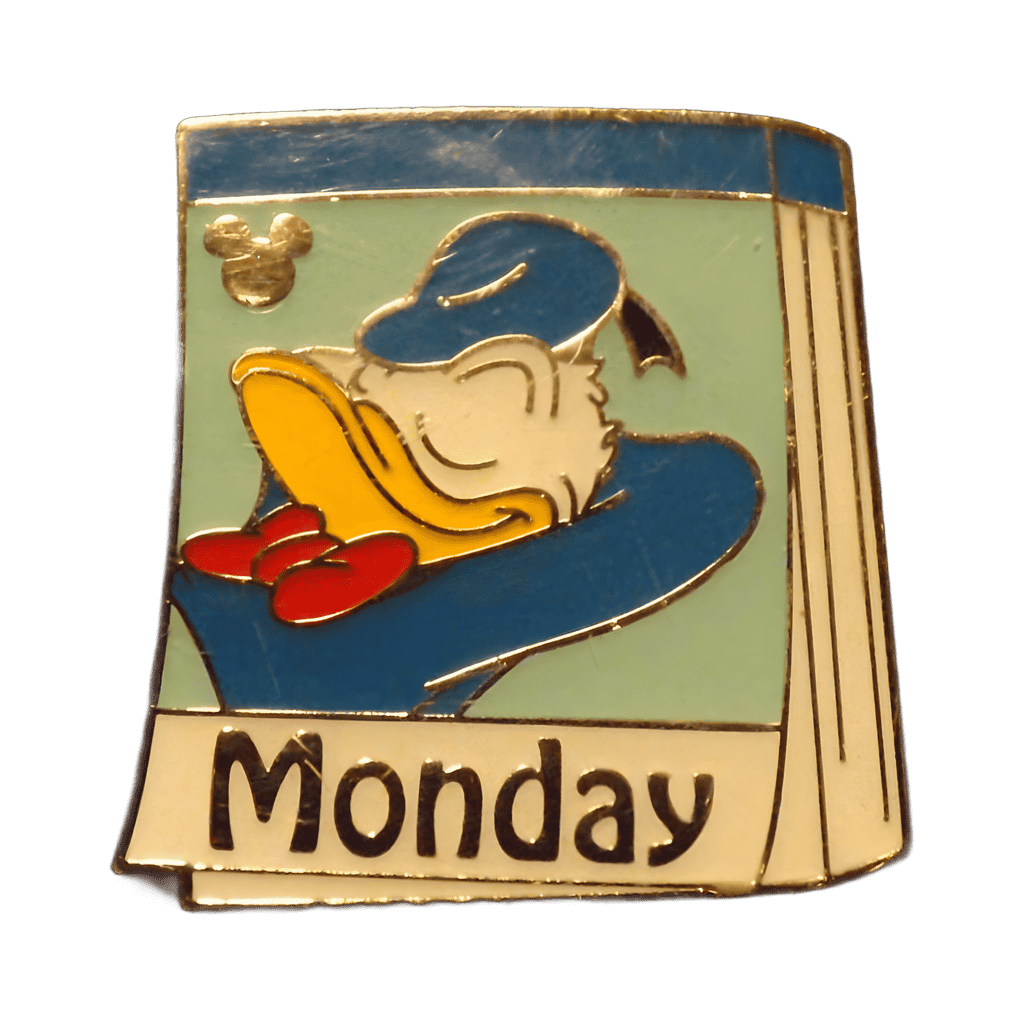 Monday (Donald) Disney pin