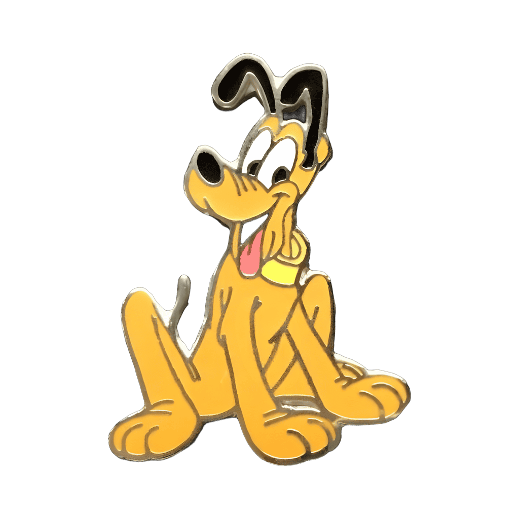 Friends 3 pin set - Pluto Disney pin