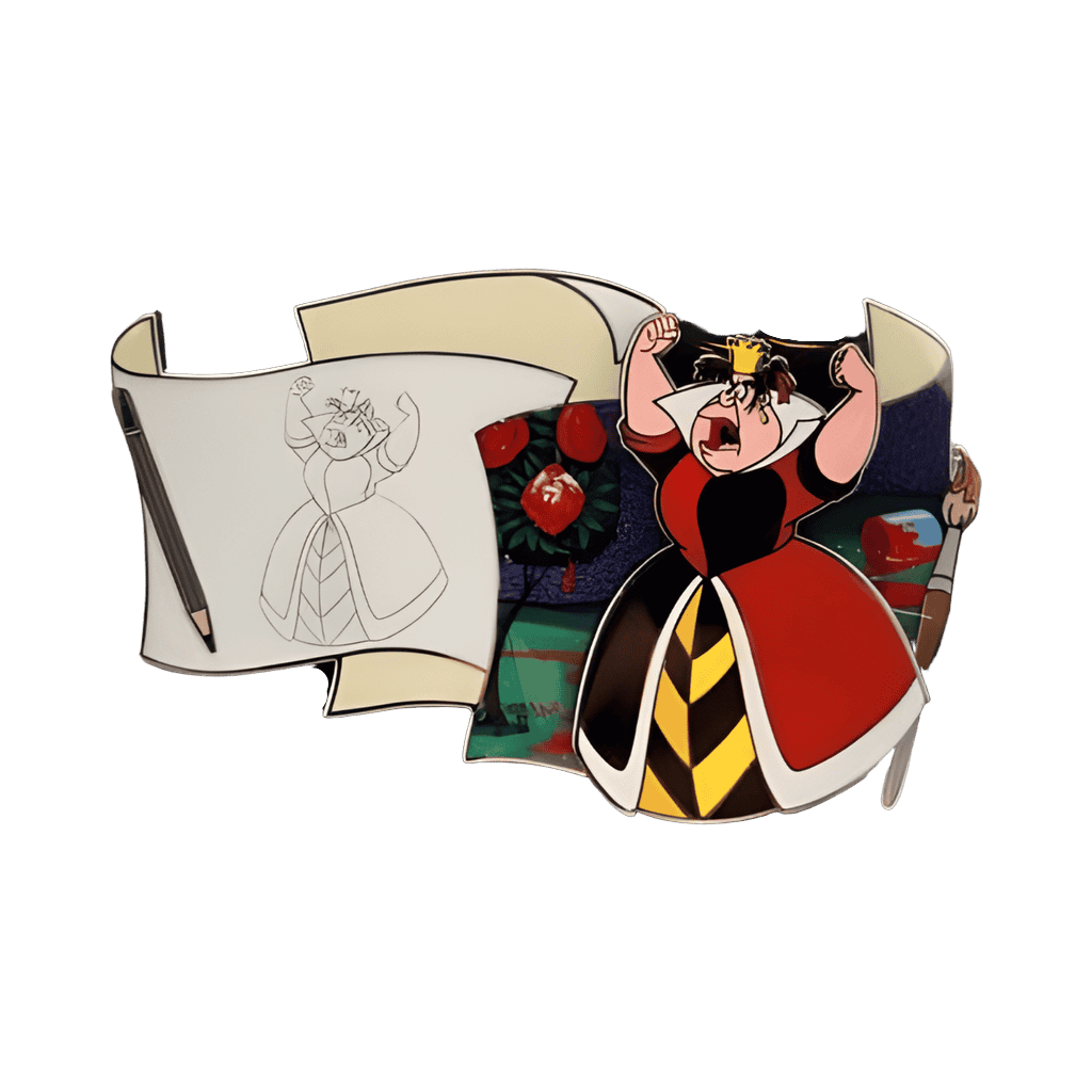 The Queen of Hearts Disney pin