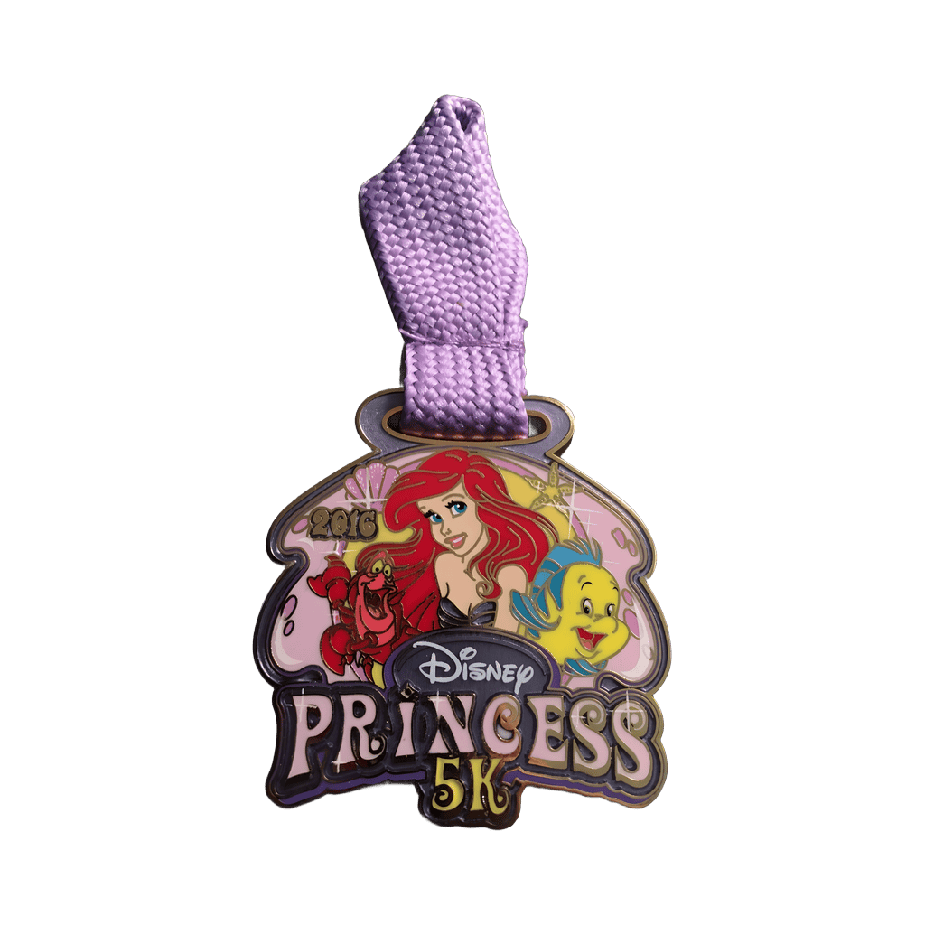 Disney Princess 5K - Ariel, Sebastian, and Flounder Disney pin