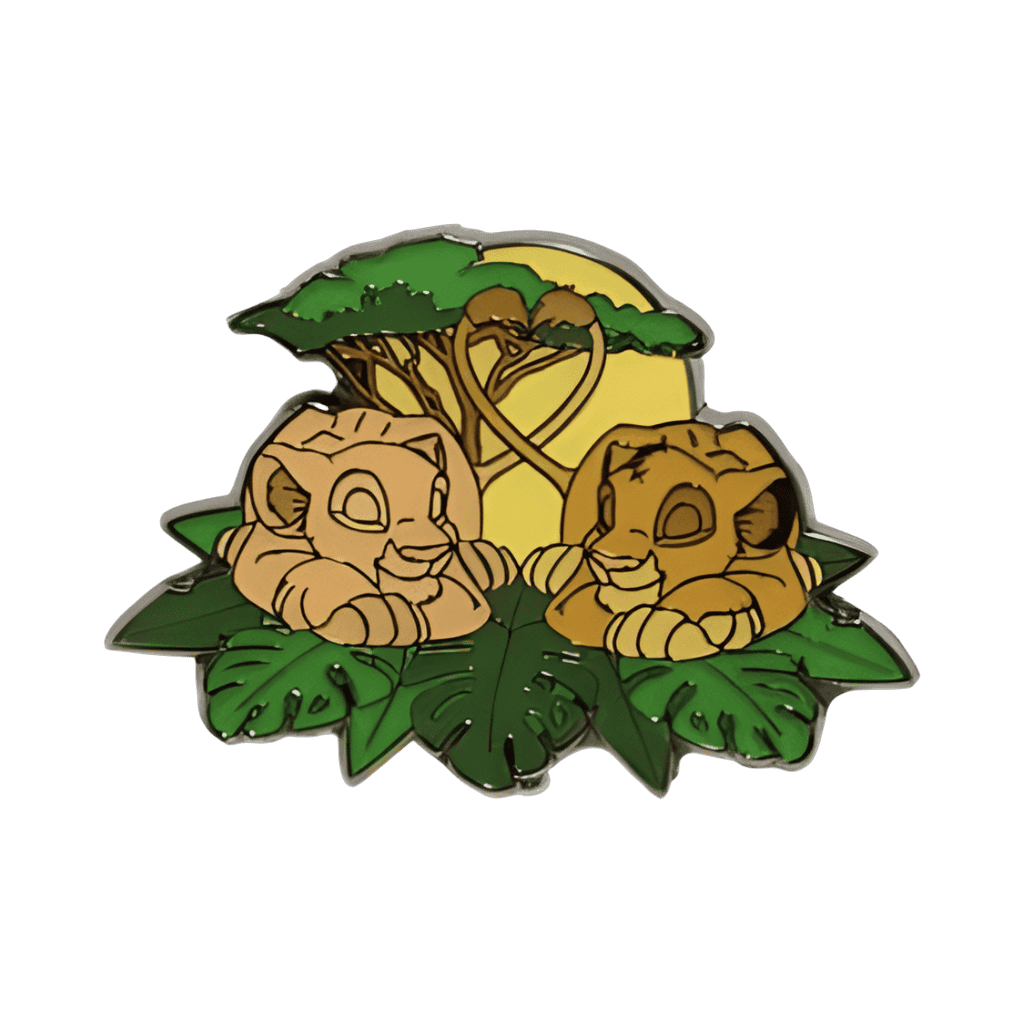 Simba and Nala Disney pin