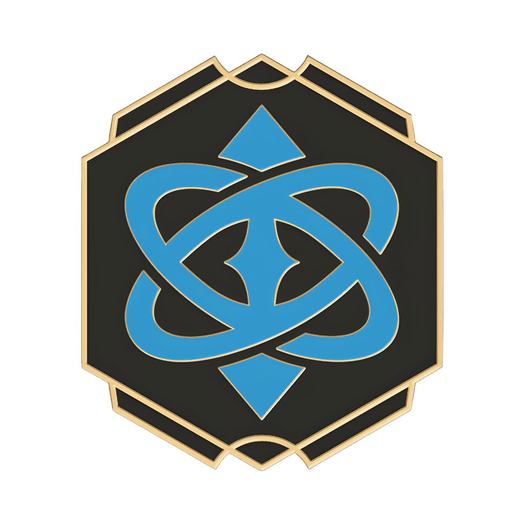 Sapphire Ink Icon Disney pin