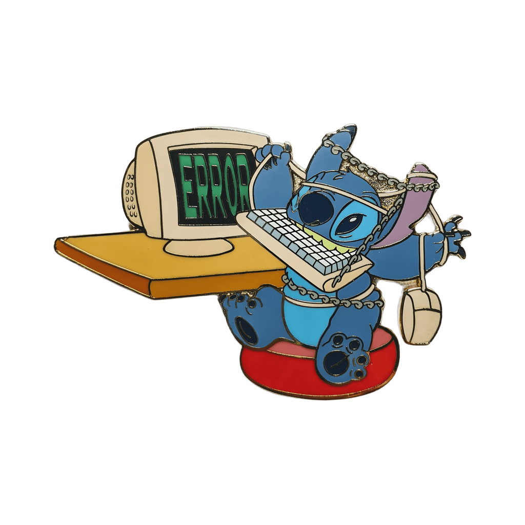 Computer Error - Stitch Disney pin