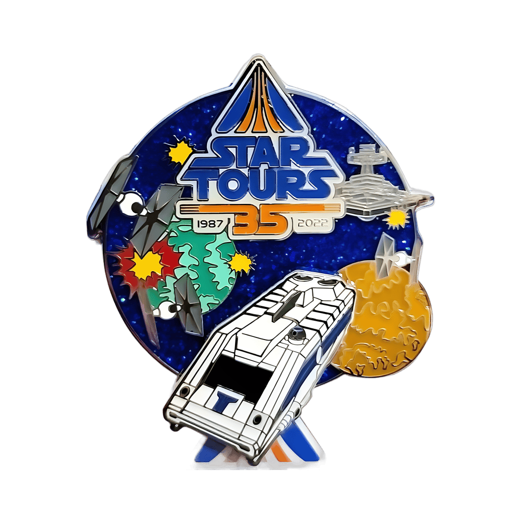 Star Tours 35th Anniversary Disney pin
