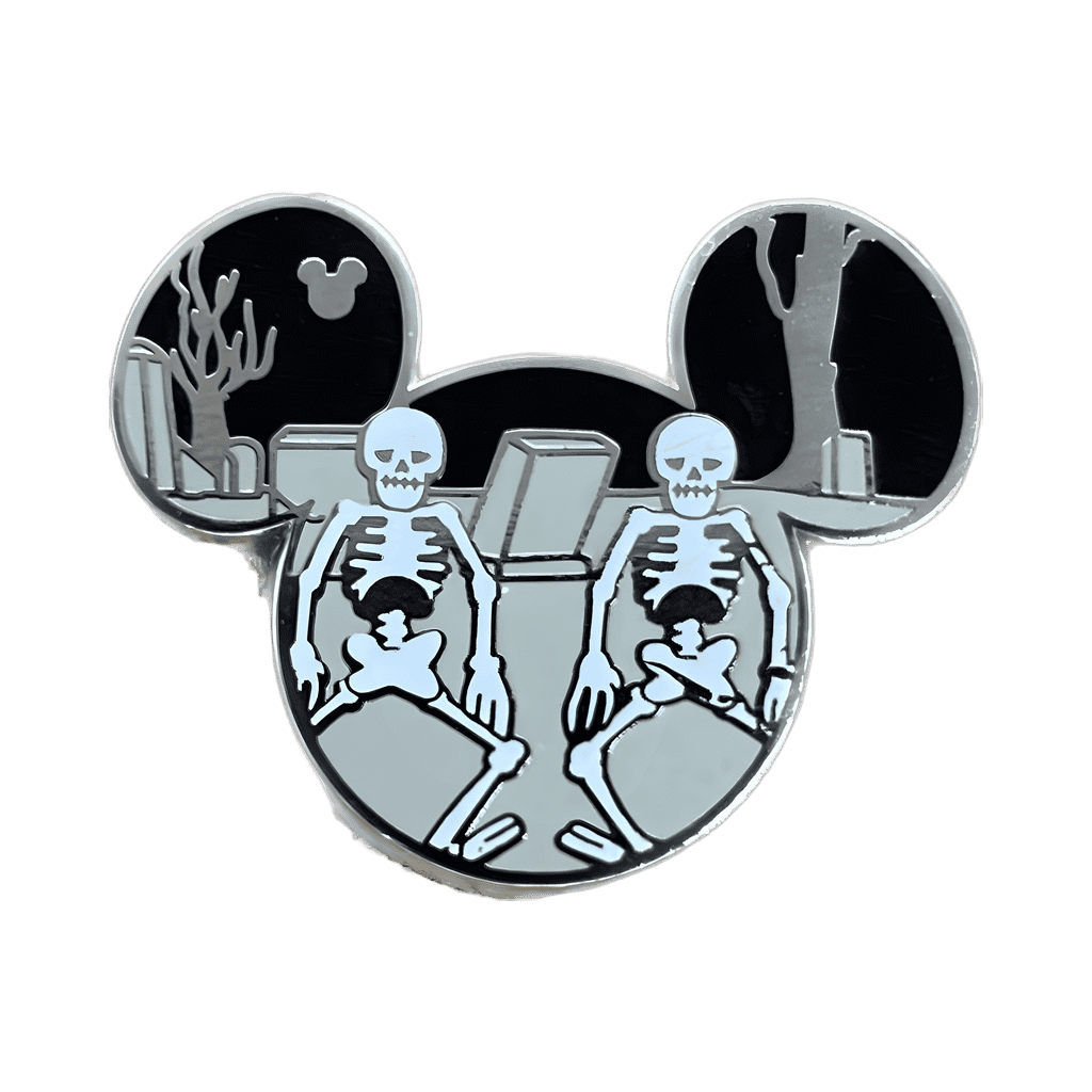 Skeleton Dance Disney pin
