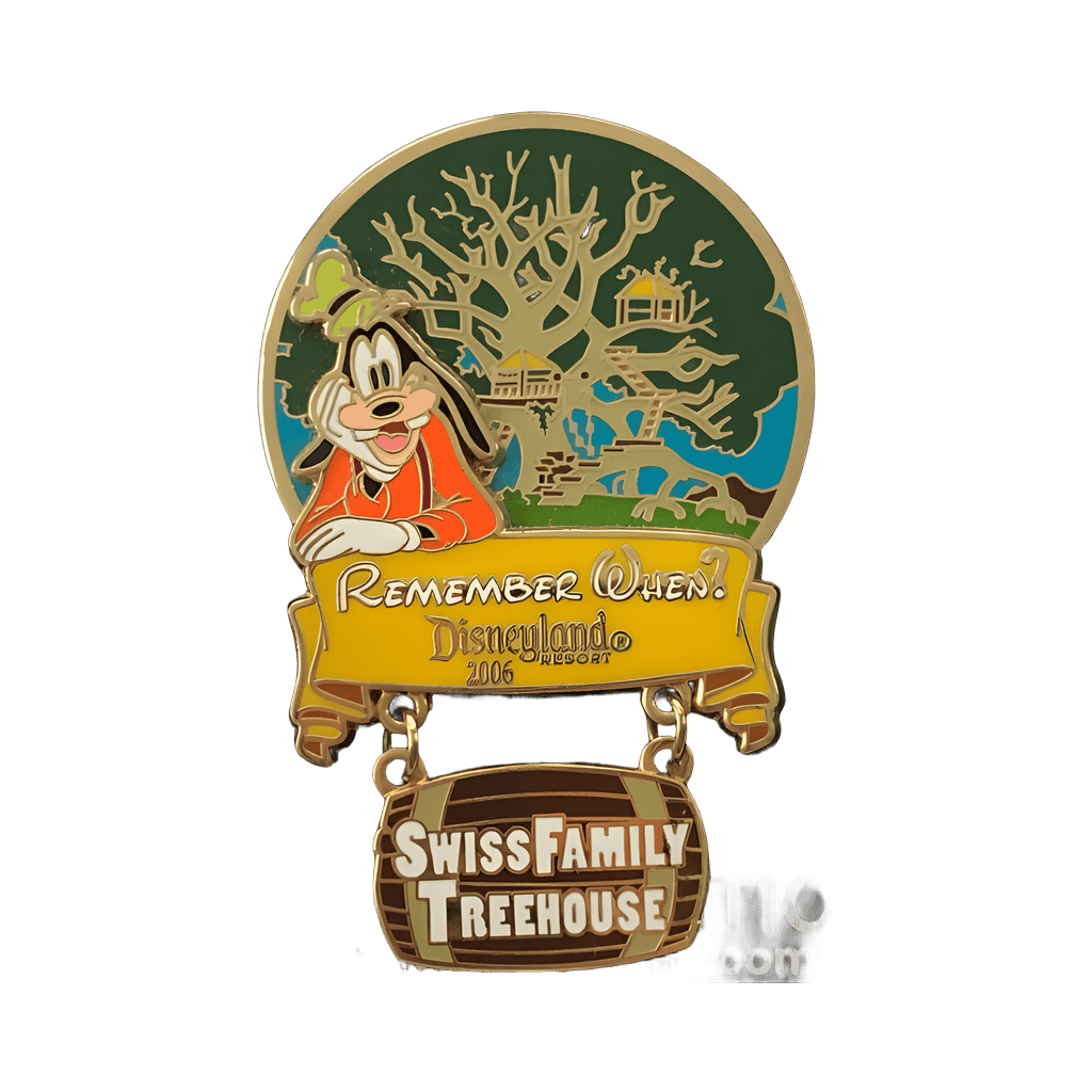 Swiss Family Treehouse - Goofy Disney pin