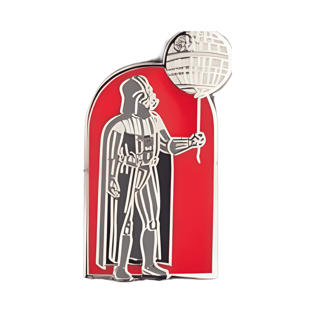R2-D2 & Darth Vader - Darth Vader Death Star Balloon Disney pin