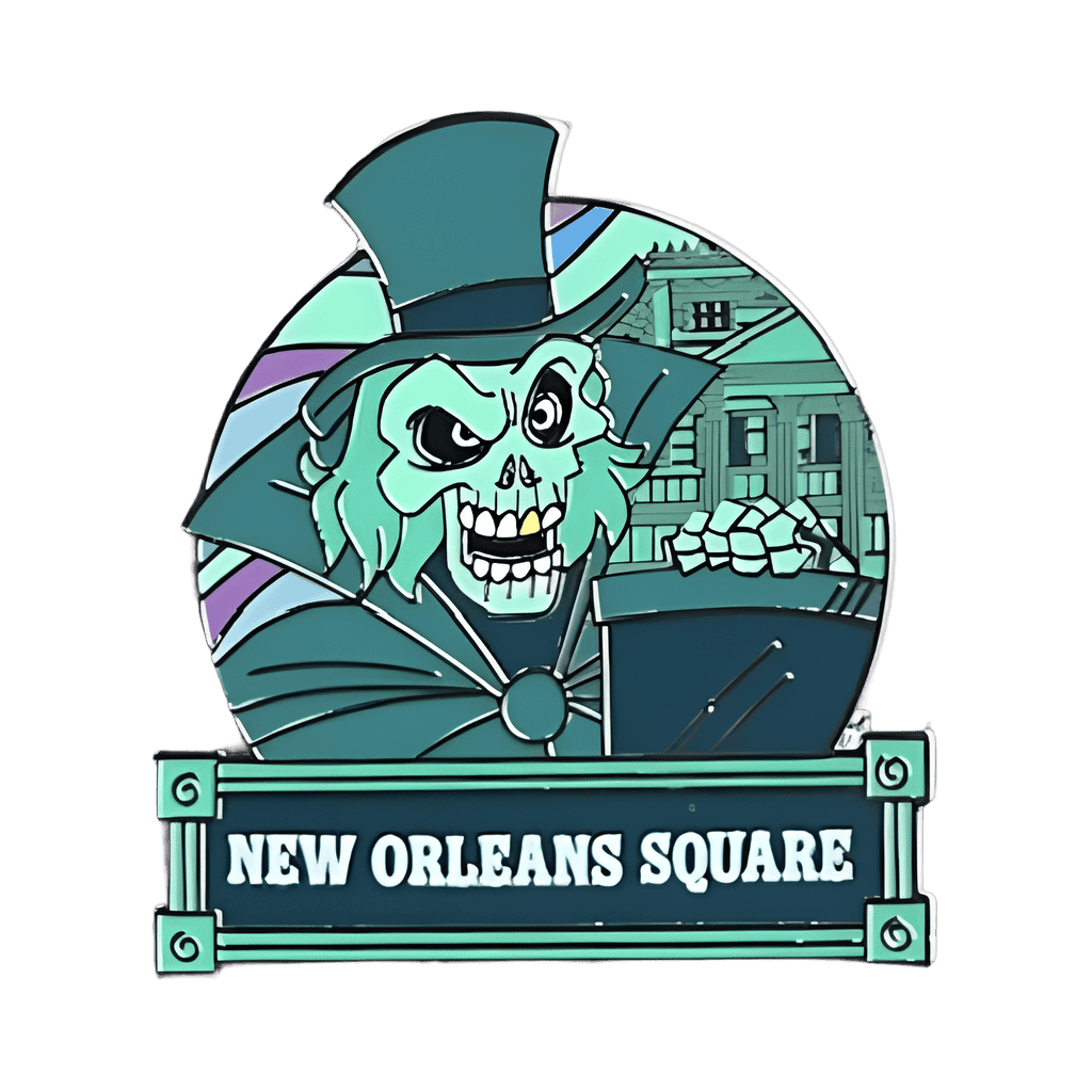 New Orleans Square (Hatbox Ghost) Disney pin