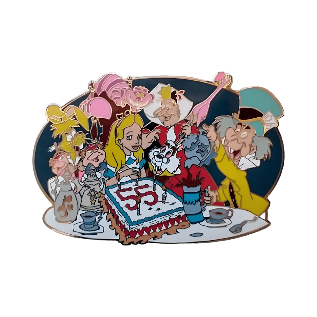 Alice 55th anniversary Disney pin