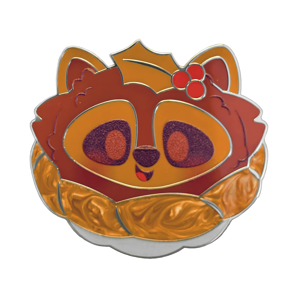 Meeko Mince Pie Disney pin