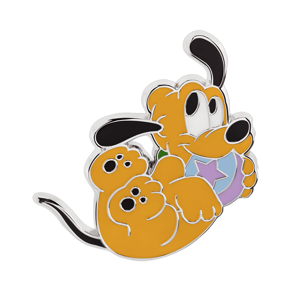 Puppy Pluto with Ball Disney pin