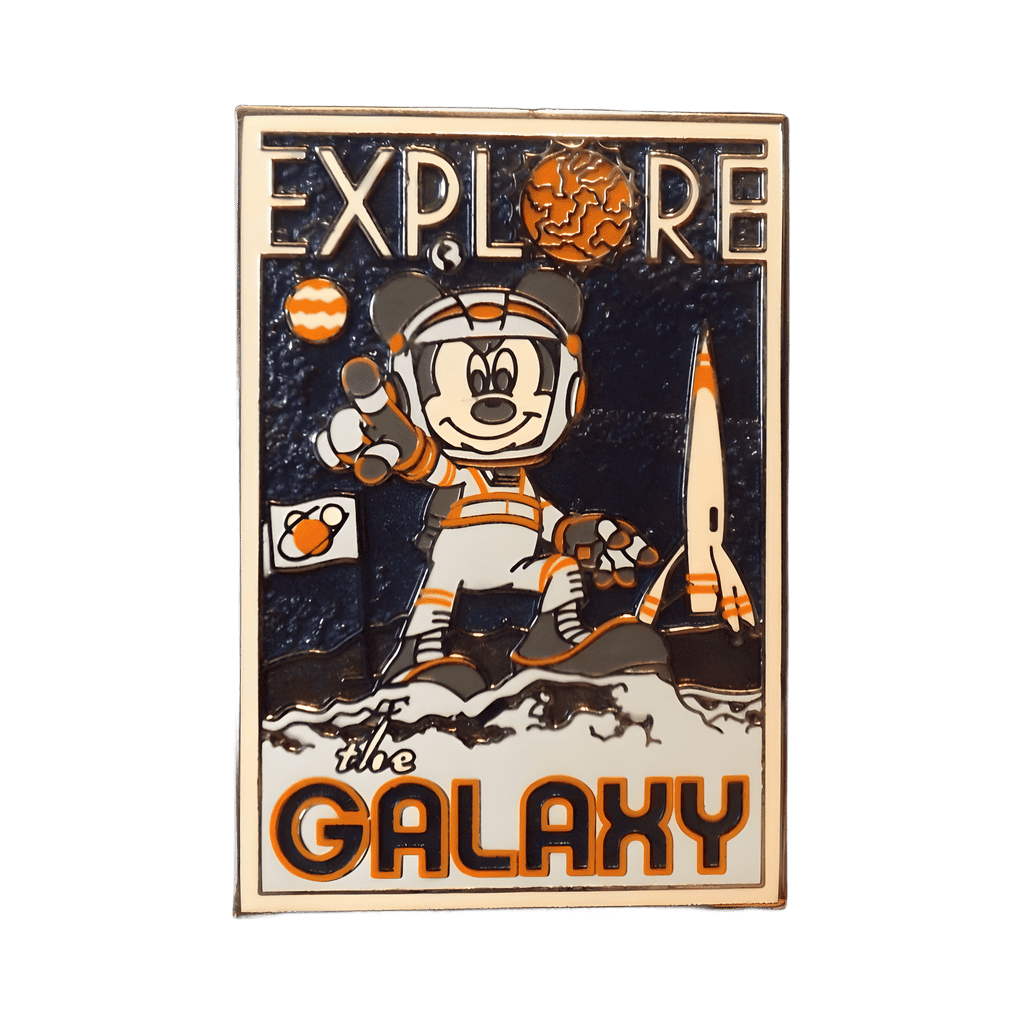 Astronaut Mickey Mouse – Explore the Galaxy Poster Disney pin